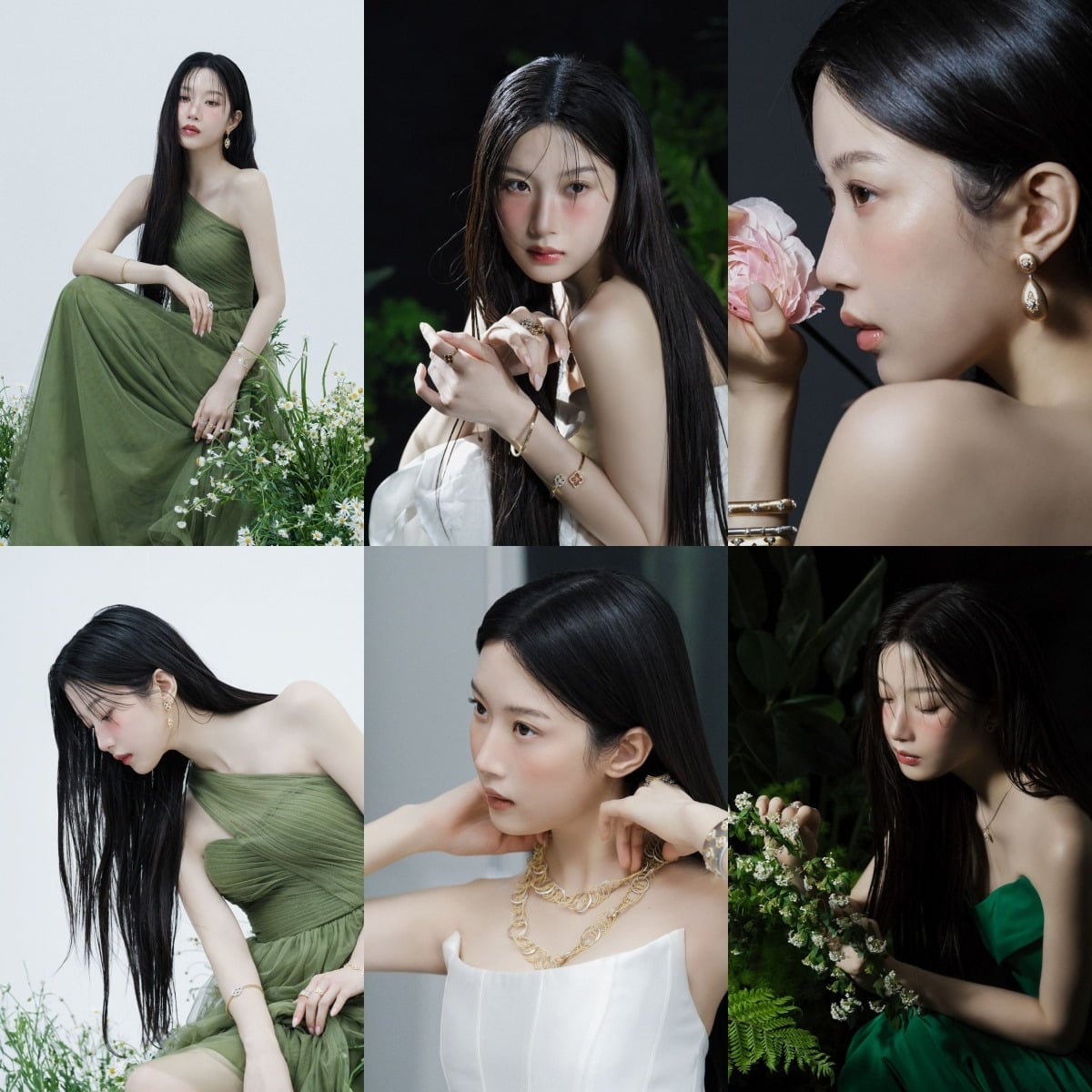 배우 문가영의 화보 비하인드 / 사진제공=피크제이 엔터테인먼트