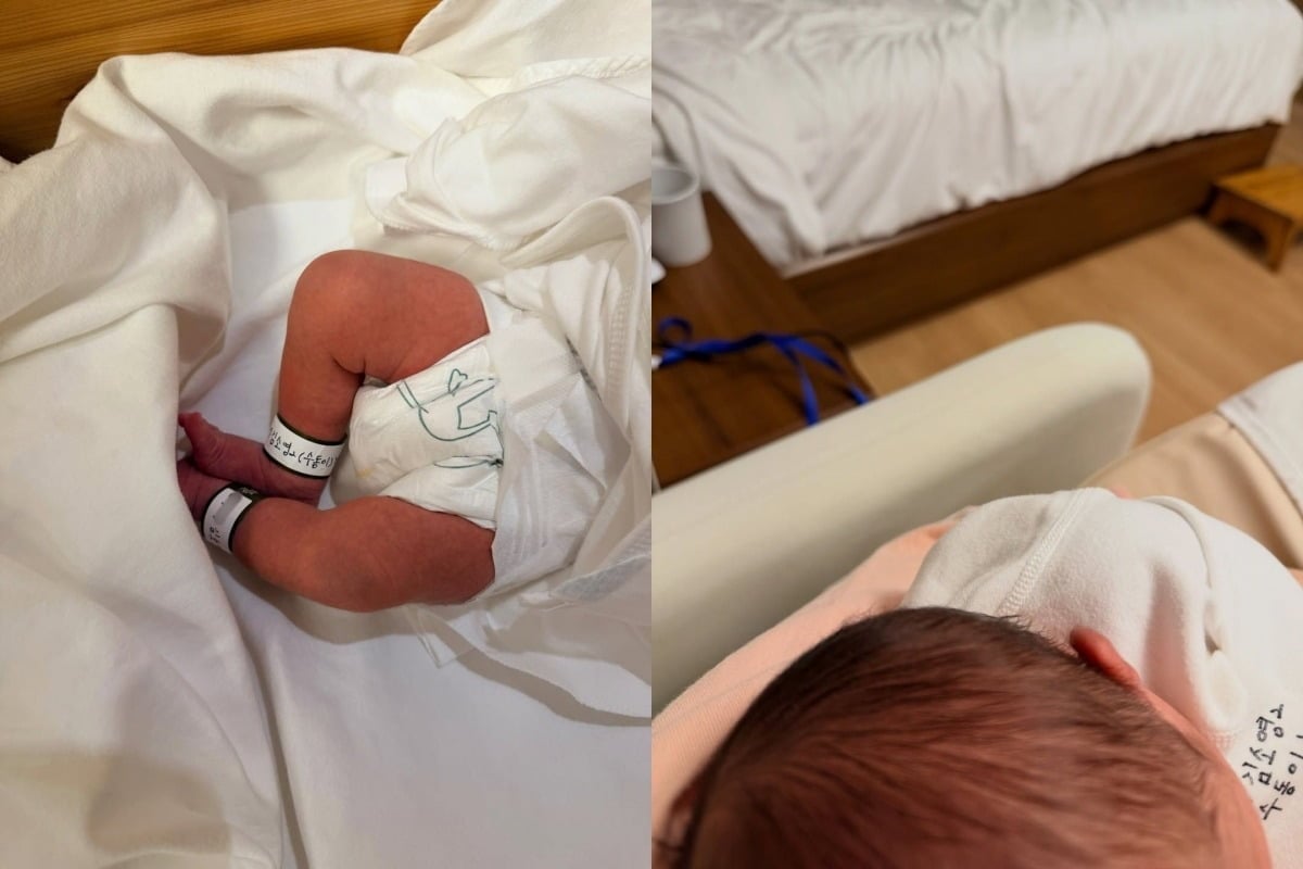 아나운서 출신 김소영이 둘째 사진을 공개했다. / 사진=김소영 SNS, 텐아시아DB