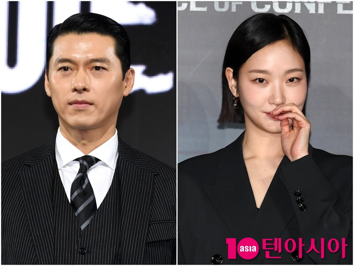 현빈과 김고은이 각 공식 석상에 참석해 포즈를 취하고 있다./사진=텐아시아DB