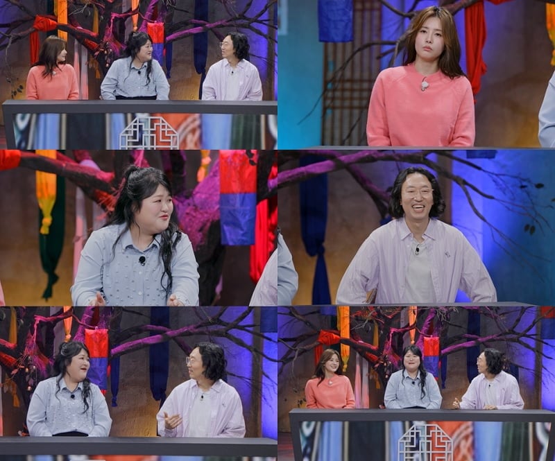 SBS Plus ‘신빨토크쇼 귀묘한 이야기2’ 14회에서는 ‘육체’를 주제로 귀묘객(客) 김경진, 전 아이스하키 국가대표 안근영이 출연해 궁금했던 부분을 풀어보는 시간을 갖는다. / 사진 제공=SBS Plus ‘신빨토크쇼 귀묘한 이야기2’
