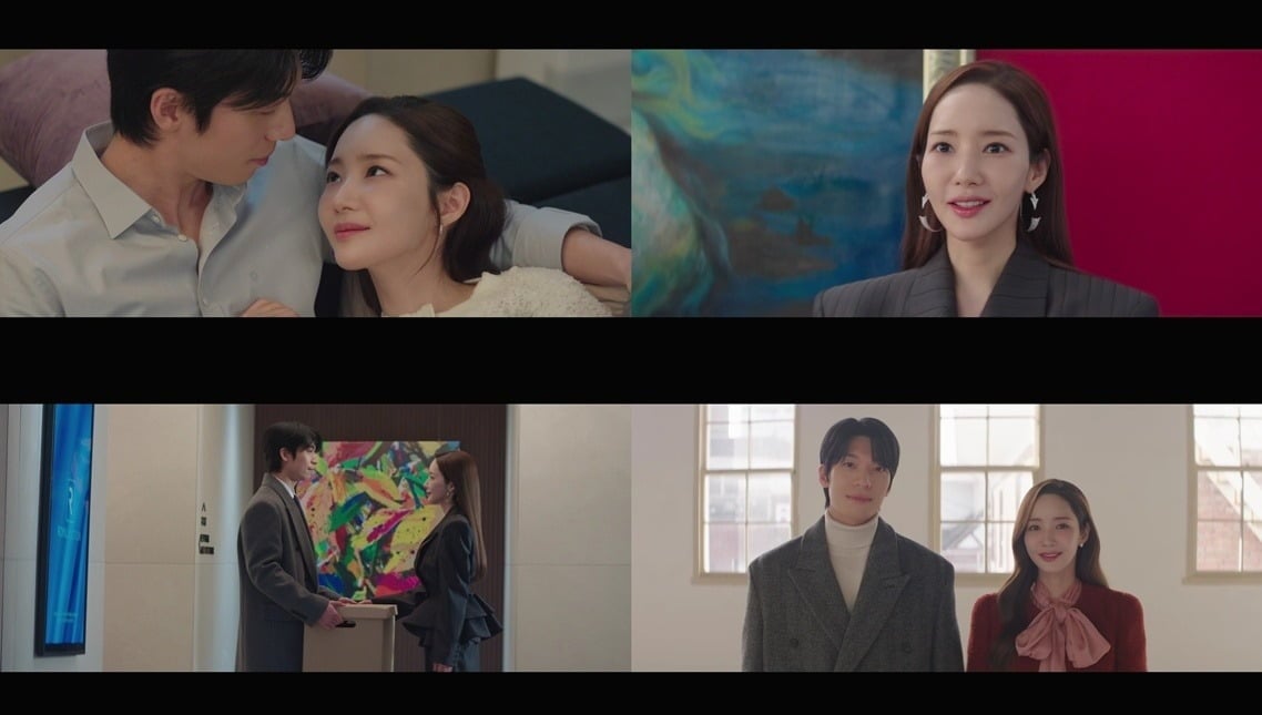 박민영과 위하준이 상처를 극복하고 새로운 미래를 향해 나아갔다./사진=tvN 방송 화면 캡처