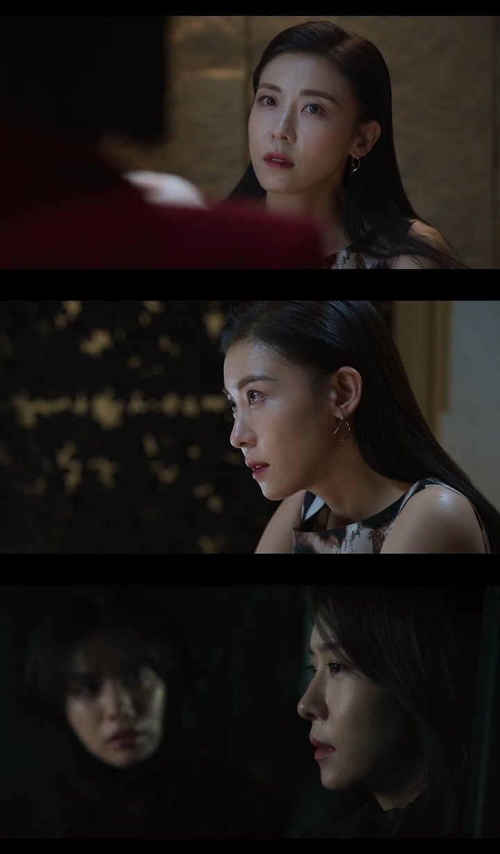 배우 하지원이 '클라이맥스'에서 뜻하지 않은 스캔들에 휘말렸다./사진=ENA 방송 화면 캡처