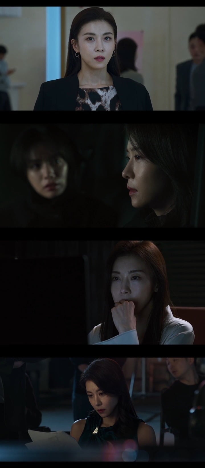 배우 하지원이 '클라이맥스'에서 뜻하지 않은 스캔들에 휘말렸다./사진=ENA 방송 화면 캡처