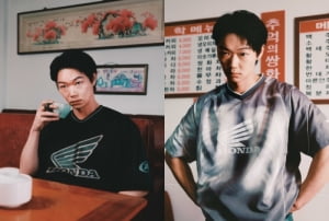 카사마츠 쇼, 서울 누빈 '핍스모터사이클' 캠페인 화제