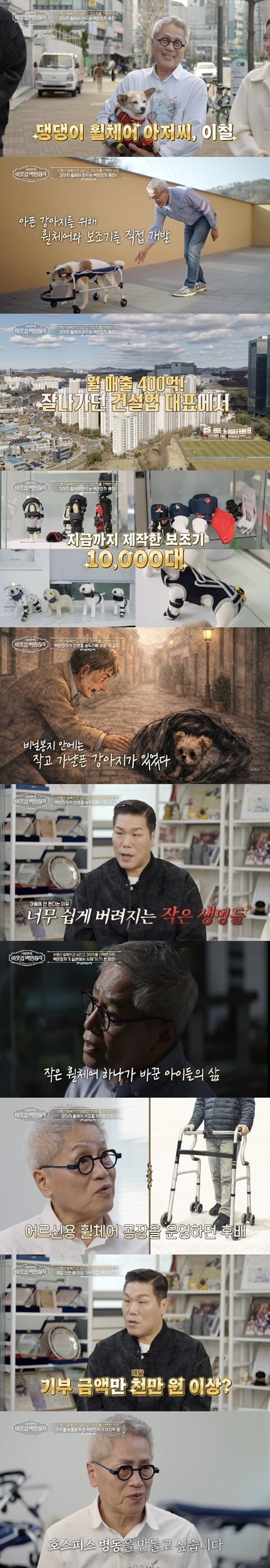 EBS '서장훈의 이웃집 백만장자'에서는 '부동산 일확천금까지 버리고 강아지를 선택한 부자' 이철 편이 방송됐다.  / 사진 제공 = EBS '서장훈의 이웃집 백만장자'