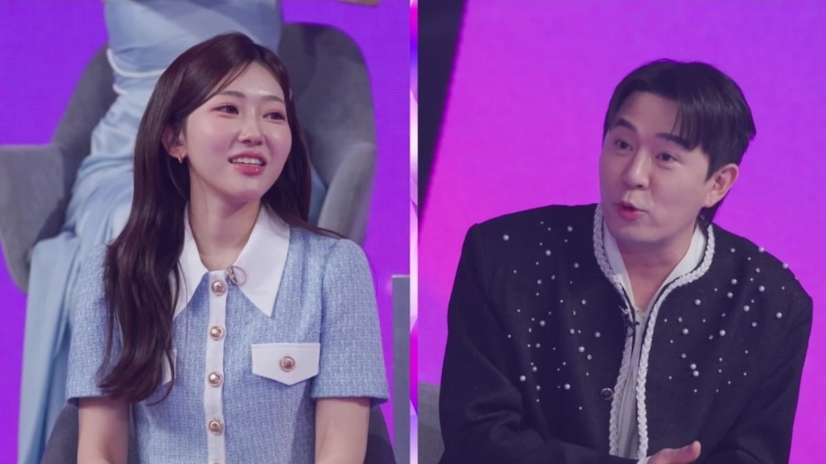 길려원이 돌직구 질문으로 마스터들을 당황하게 한다. / 사진제공=TV CHOSUN '미스트롯4 토크콘서트'