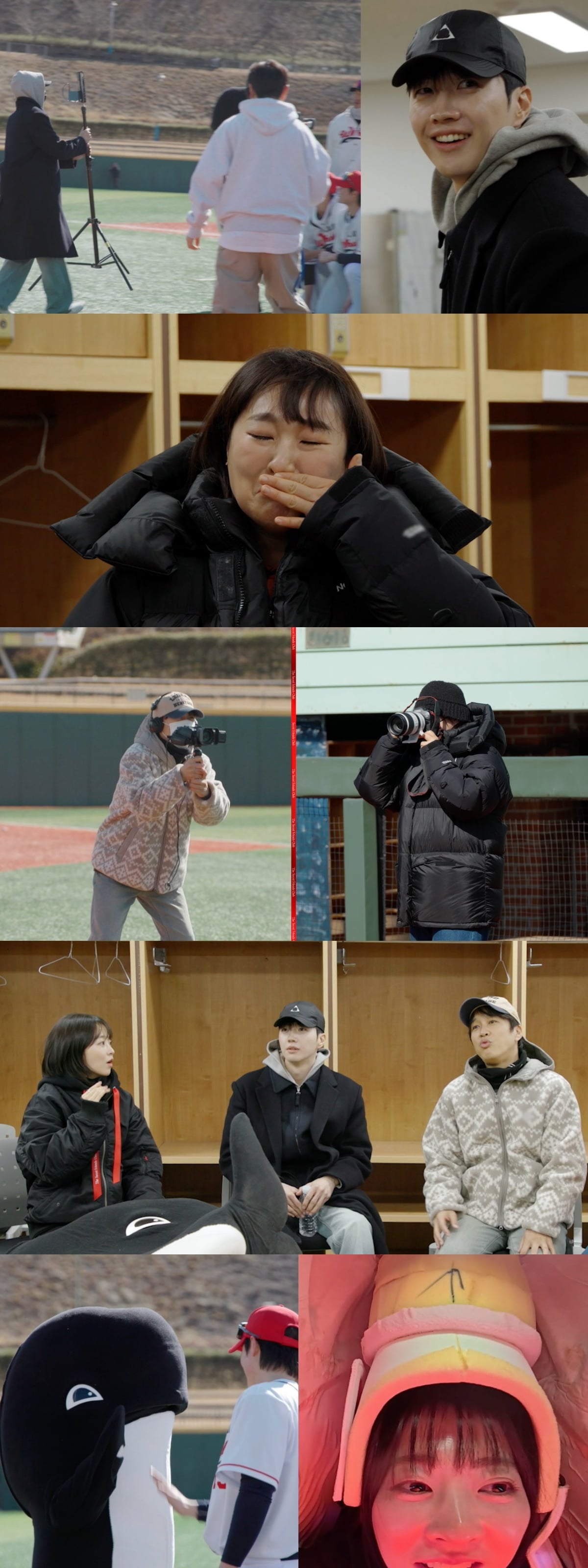 '마니또 클럽' 11회에서는 KBO 최초 시민구단 울산 웨일즈를 응원하는 차태현, 박보영, 이선빈, 황광희, 강훈, 이수지의 언더커버 작전이 이어진다.  / 사진=MBC '마니또 클럽' 