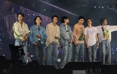 콘서트 첫날 하필 폭우…방탄소년단, RM 이어 뷔도 입 열었다