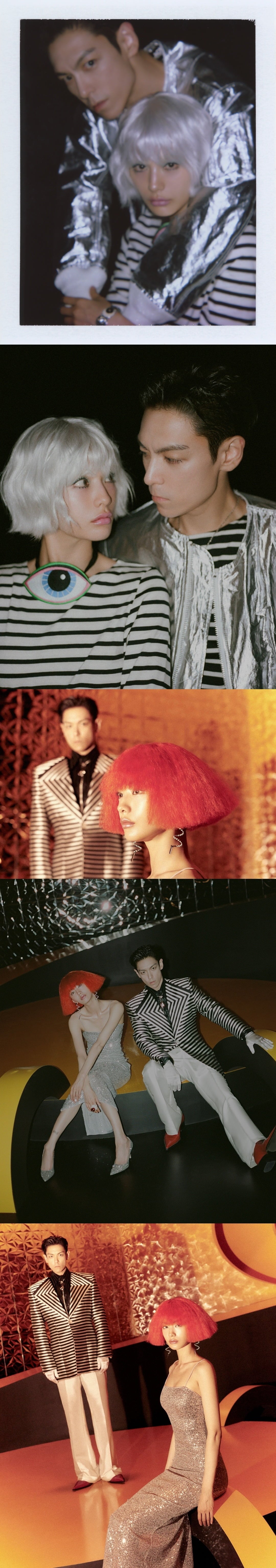 배우 겸 가수 나나가 탑의 신곡 뮤직비디오에 출연해 강렬한 비주얼로 눈길을 끌었다./사진=나나 SNS