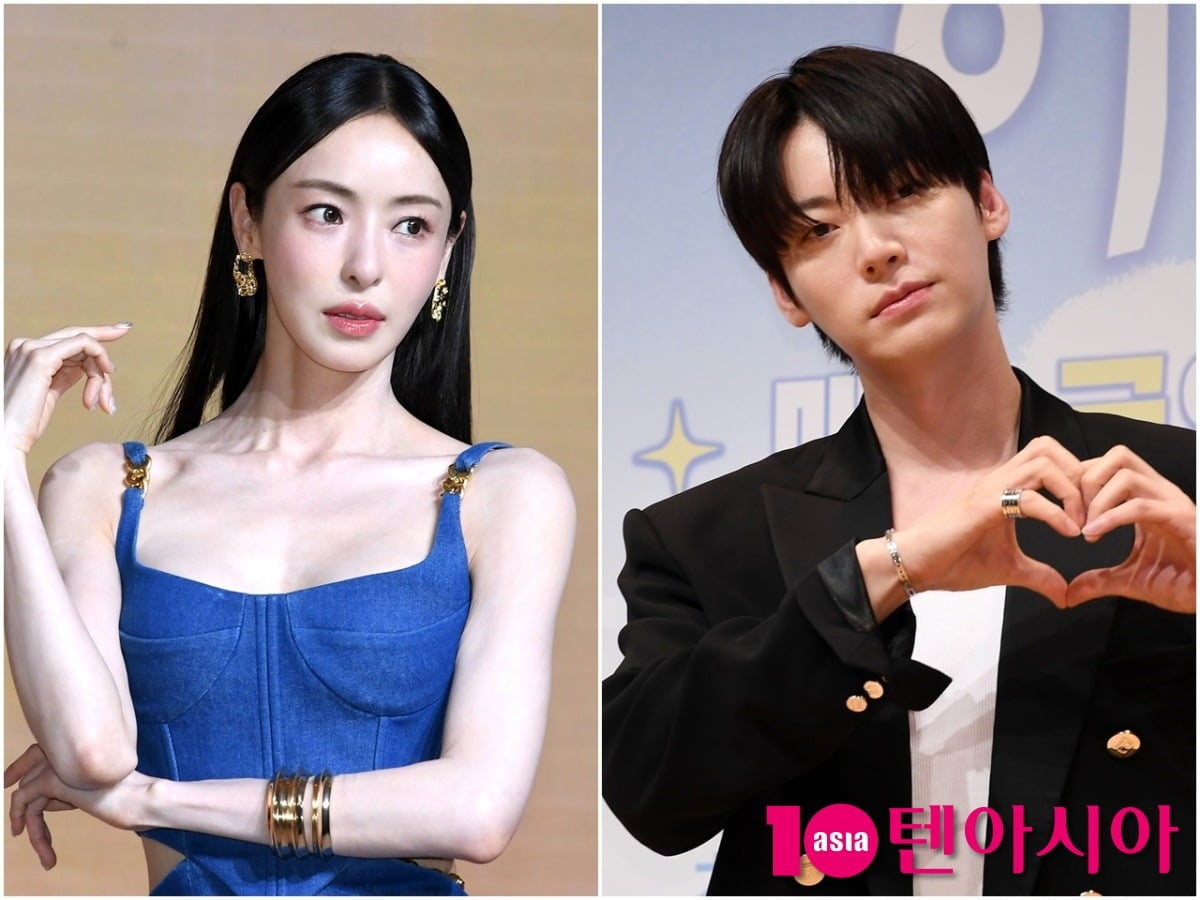 배우 이다희와 안재현이 각 공식 석상에 참석해 포즈를 취하고 있다./사진=텐아시아DB