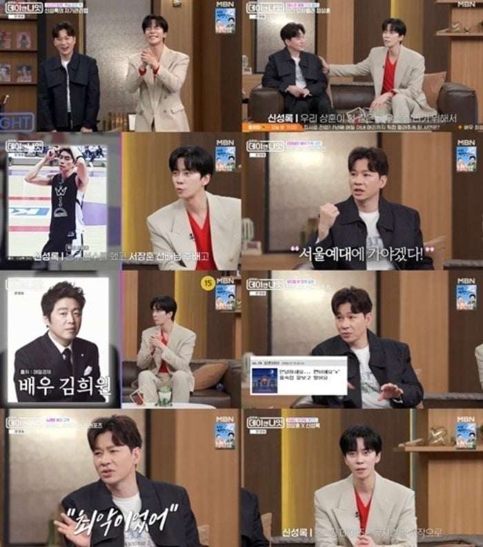 배우 정상훈, 신성록이 '데이앤나잇'에 출연했다./사진제공=MBN