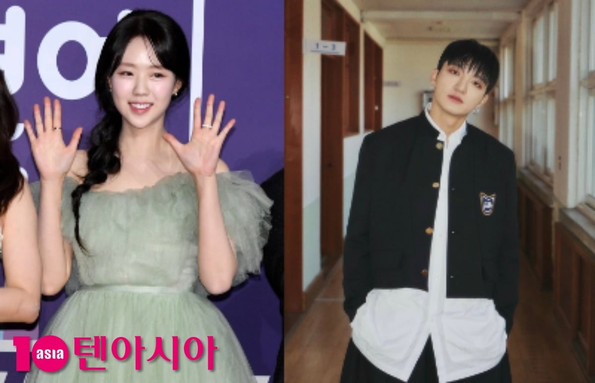 배우 지예은이 댄서 바타와의 열애를 인정했다. / 사진=텐아시아DB, 바타 인스타그램