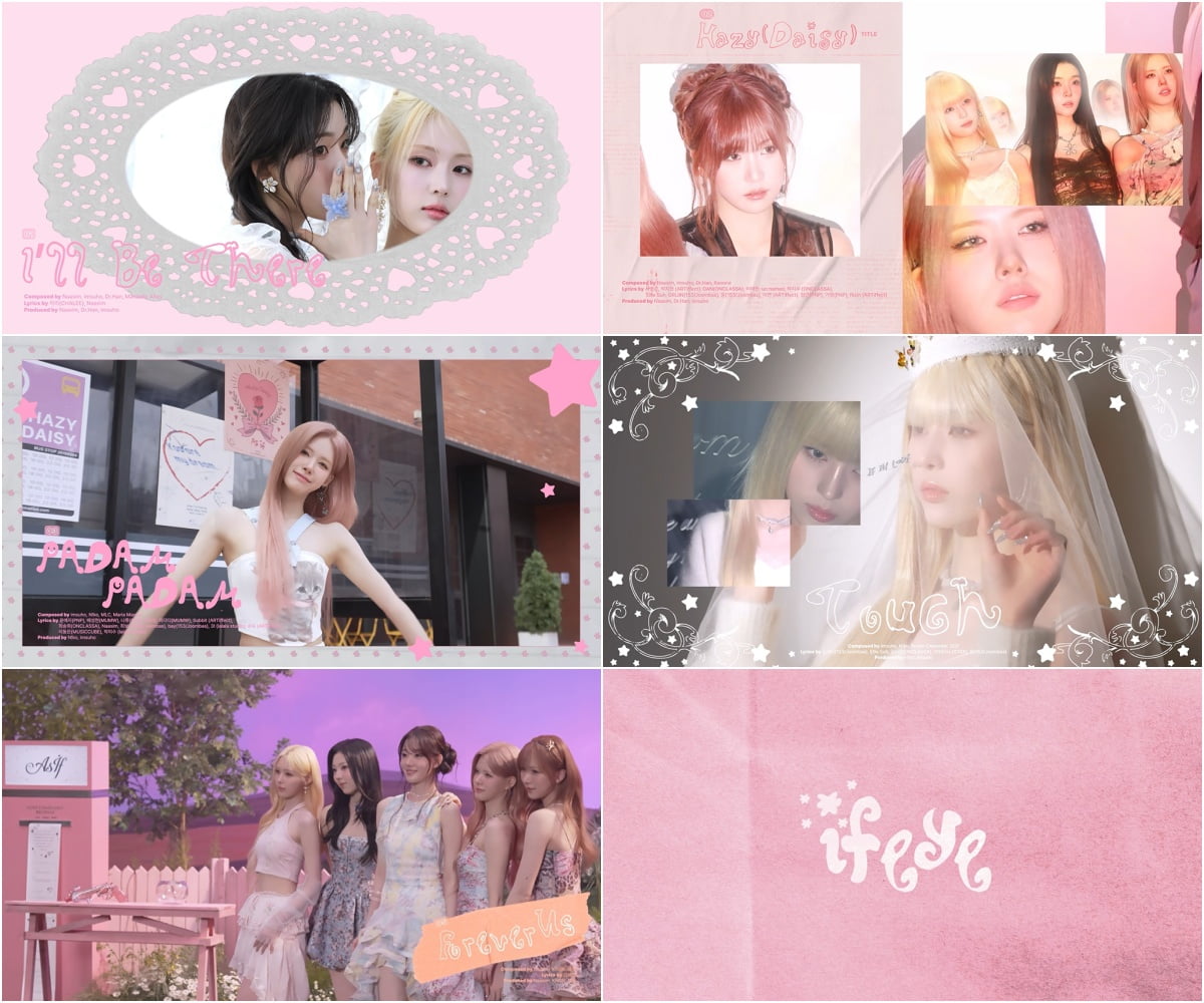 ifeye(이프아이)가 세 번째 EP ‘As if’의 하이라이트 메들리를 공개했다 / 사진=하이헷엔터테인먼트