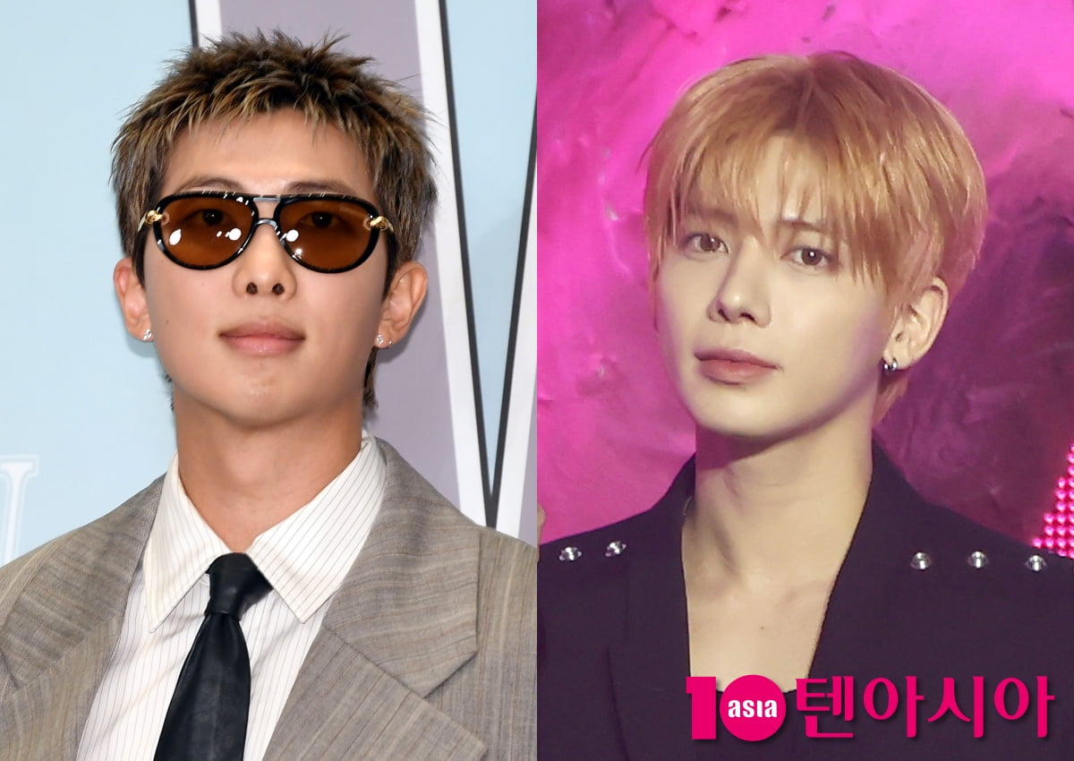 BTS RM, TXT 태현/ 사진=텐아시아 DB