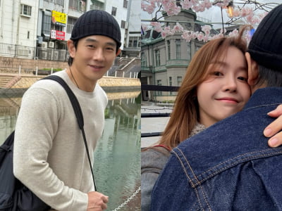 온주완♥방민아, 결혼하더니 대놓고 럽스타그램…밀착 투샷