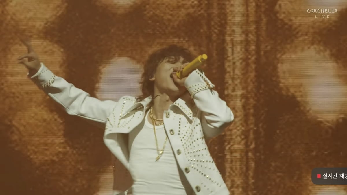 사진='코첼라 밸리 뮤직 앤드 아츠 페스티벌' 유튜브 라이브 캡처