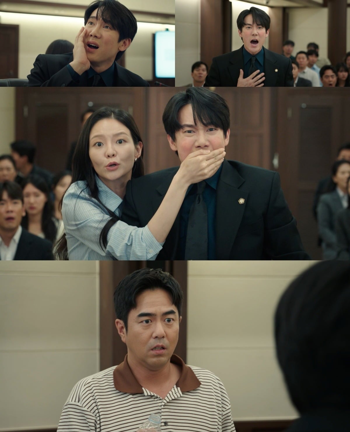 '신이랑 법률사무소'에서 유연석이 망자들의 억울함을 풀기 위해 몸을 사리지 않는 '수난시대'를 그려내며 웃음을 전하고 있다./사진제공=SBS