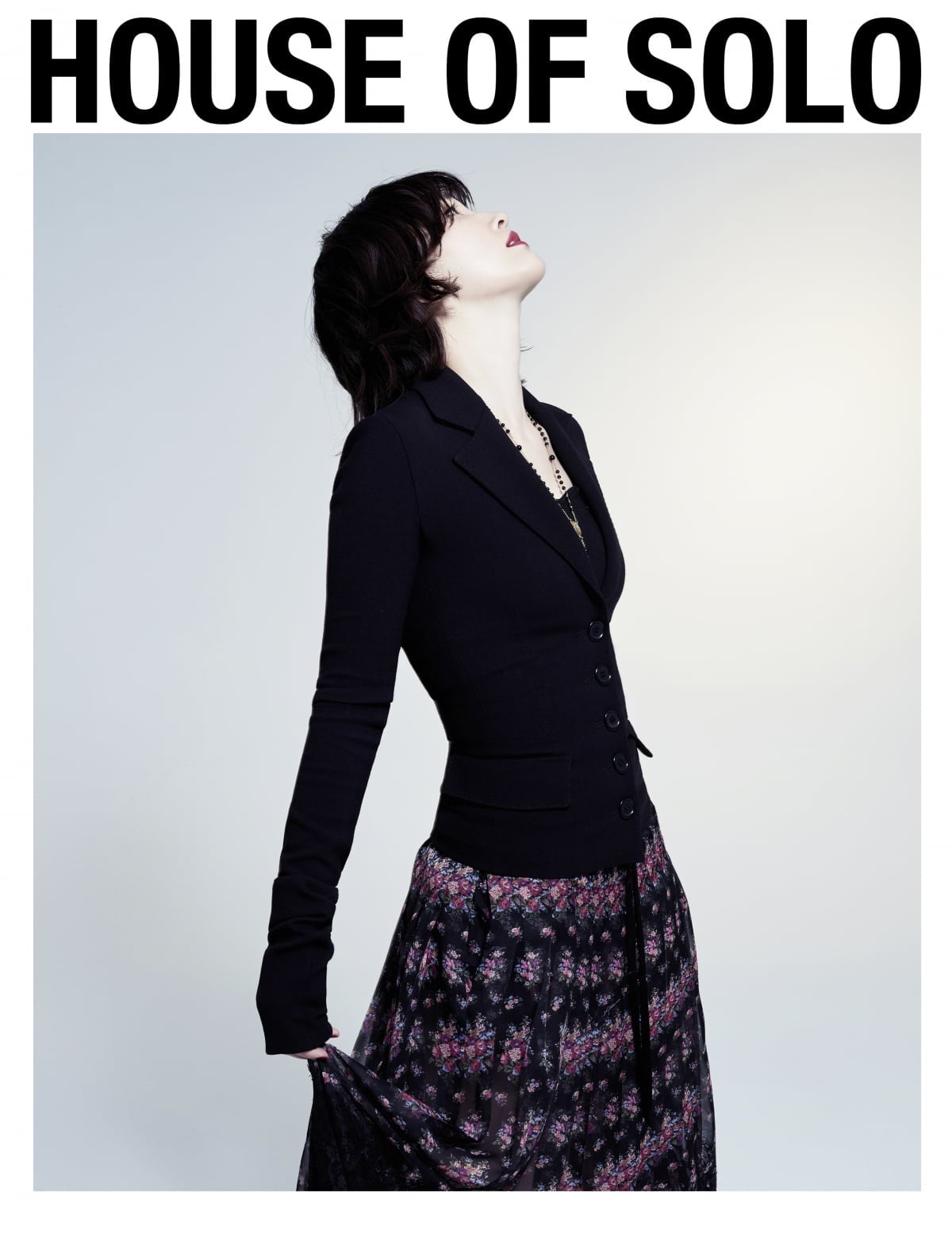 배우 박소담이 한국 배우 최초로 영국 기반의 아트 패션 매거진 ‘하우스 오브 솔로(House of Solo)’의 커버를 장식했다 / 사진 제공: 하우스 오브 솔로