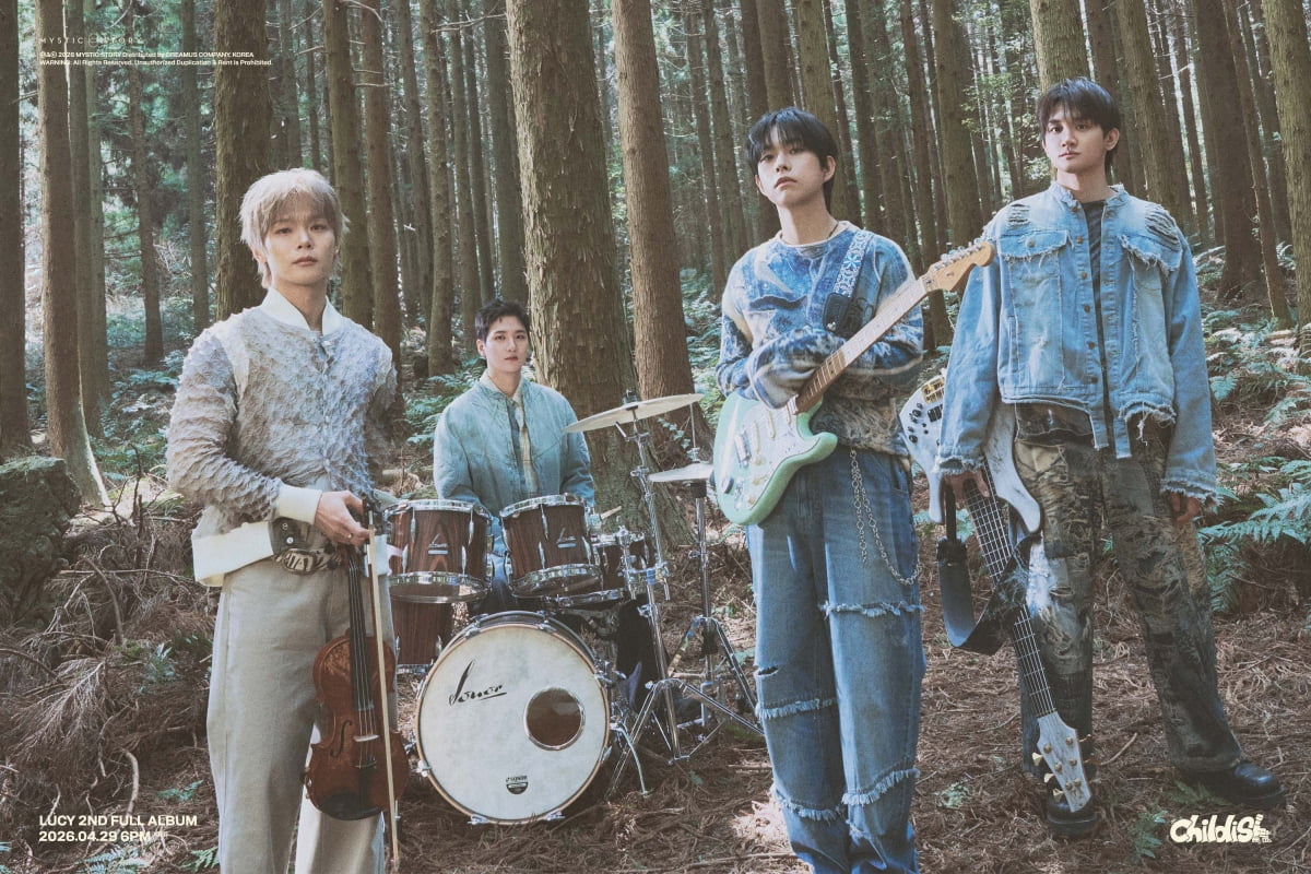 루시 정규 2집 콘셉트 포토/ 사진 제공=미스틱스토리