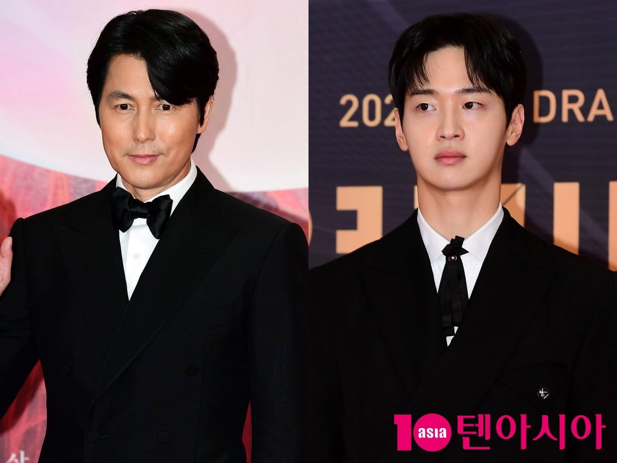 감독으로서 영화를 선보인 배우 정우성(왼쪽)과 장동윤. / 사진=텐아시아DB