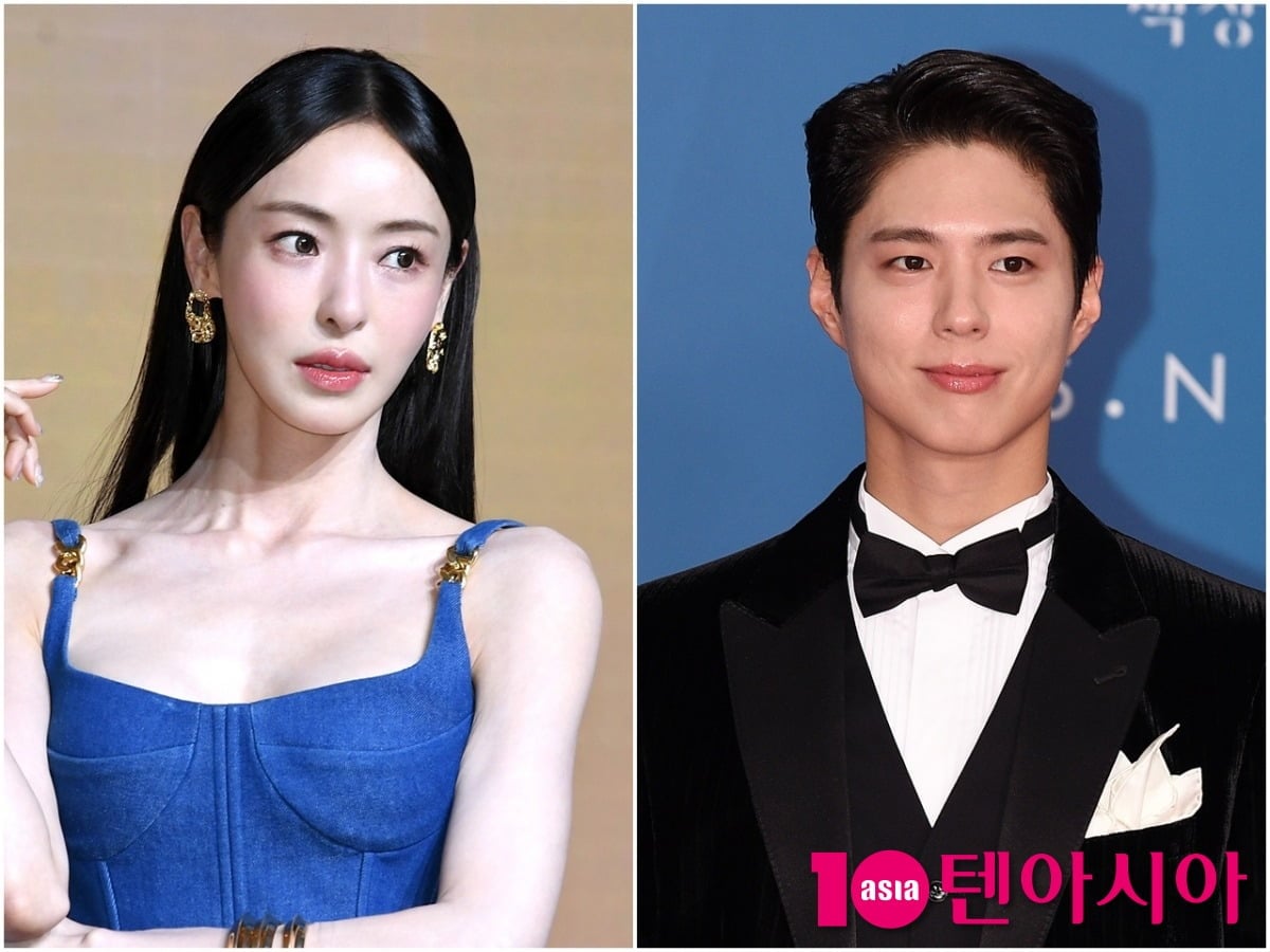 배우 이다희와 박보검이 각 공식 행사에 참석해 포즈를 취하고 있다./사진=텐아시아DB