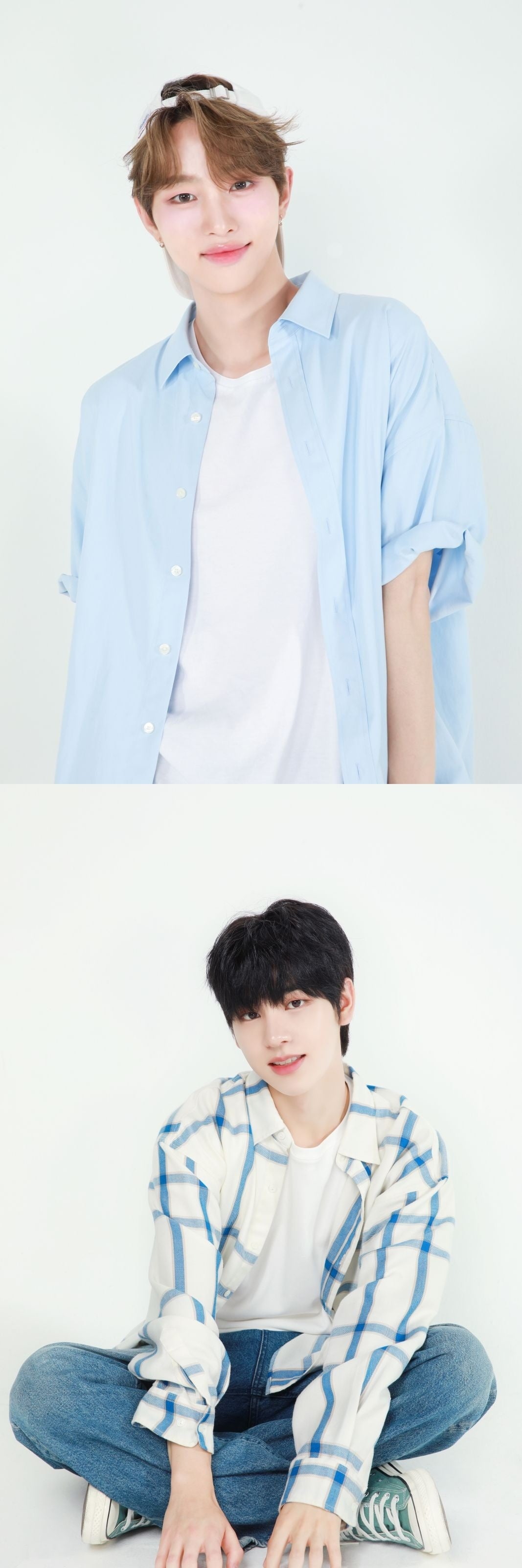 그룹 드리핀(DRIPPIN)의 차준호가 '4세대 원톱 비주얼'을 뽐냈다./사진제공=더블앤(W&)