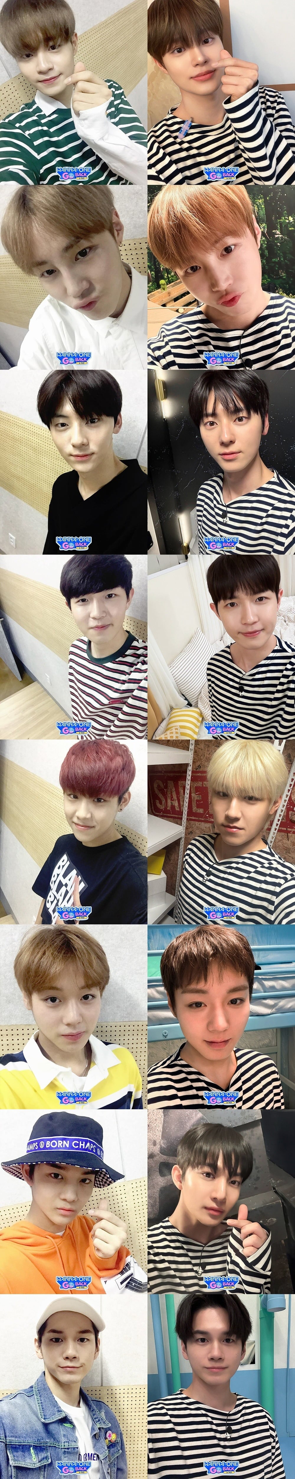 워너원의 '시간을 거스른 비주얼'이 화제되고 있다./사진제공=Mnet