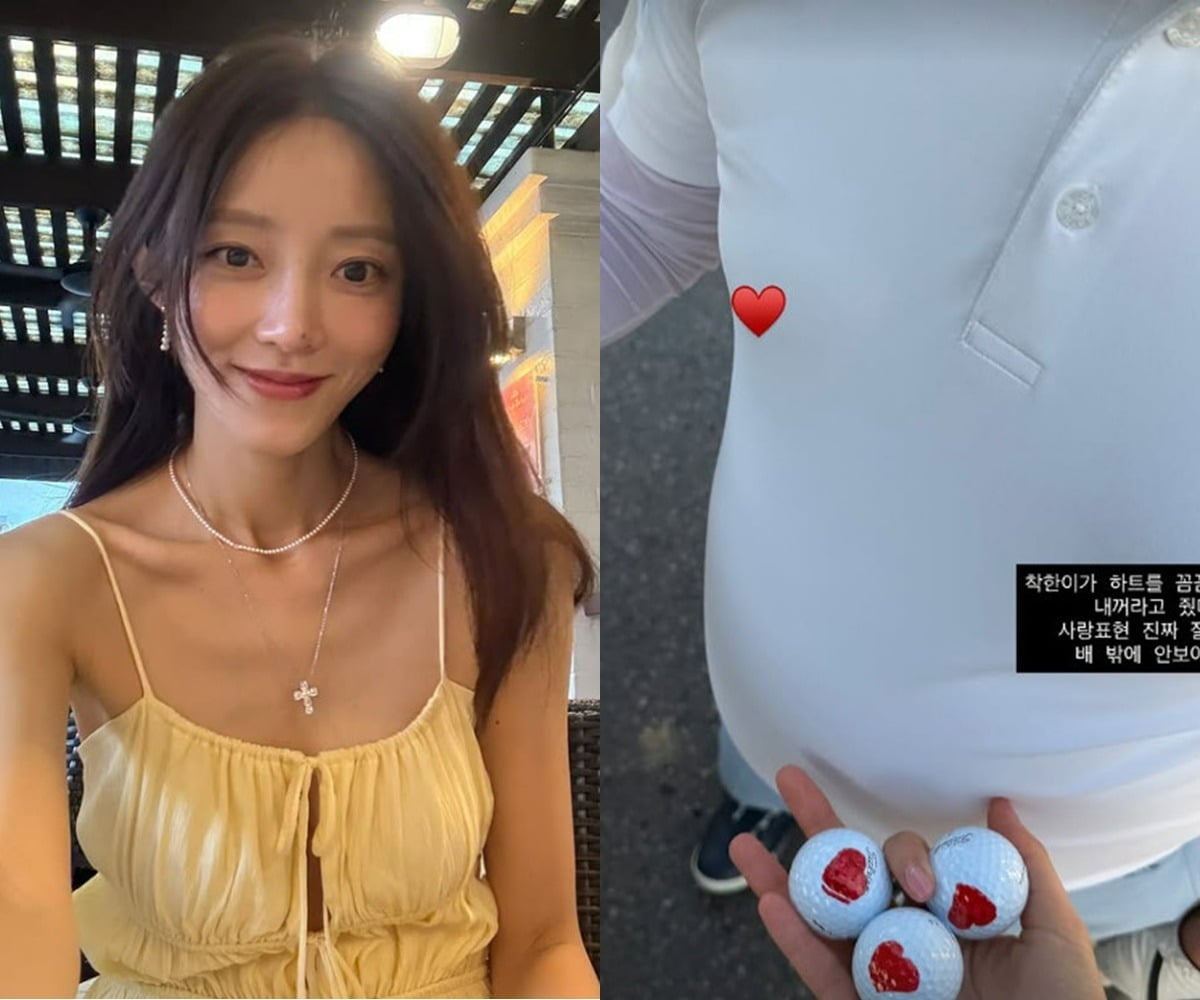 가수 임창정과 그의 아내 서하얀이 골프 나들이에 나섰다. / 사진=서하얀 SNS