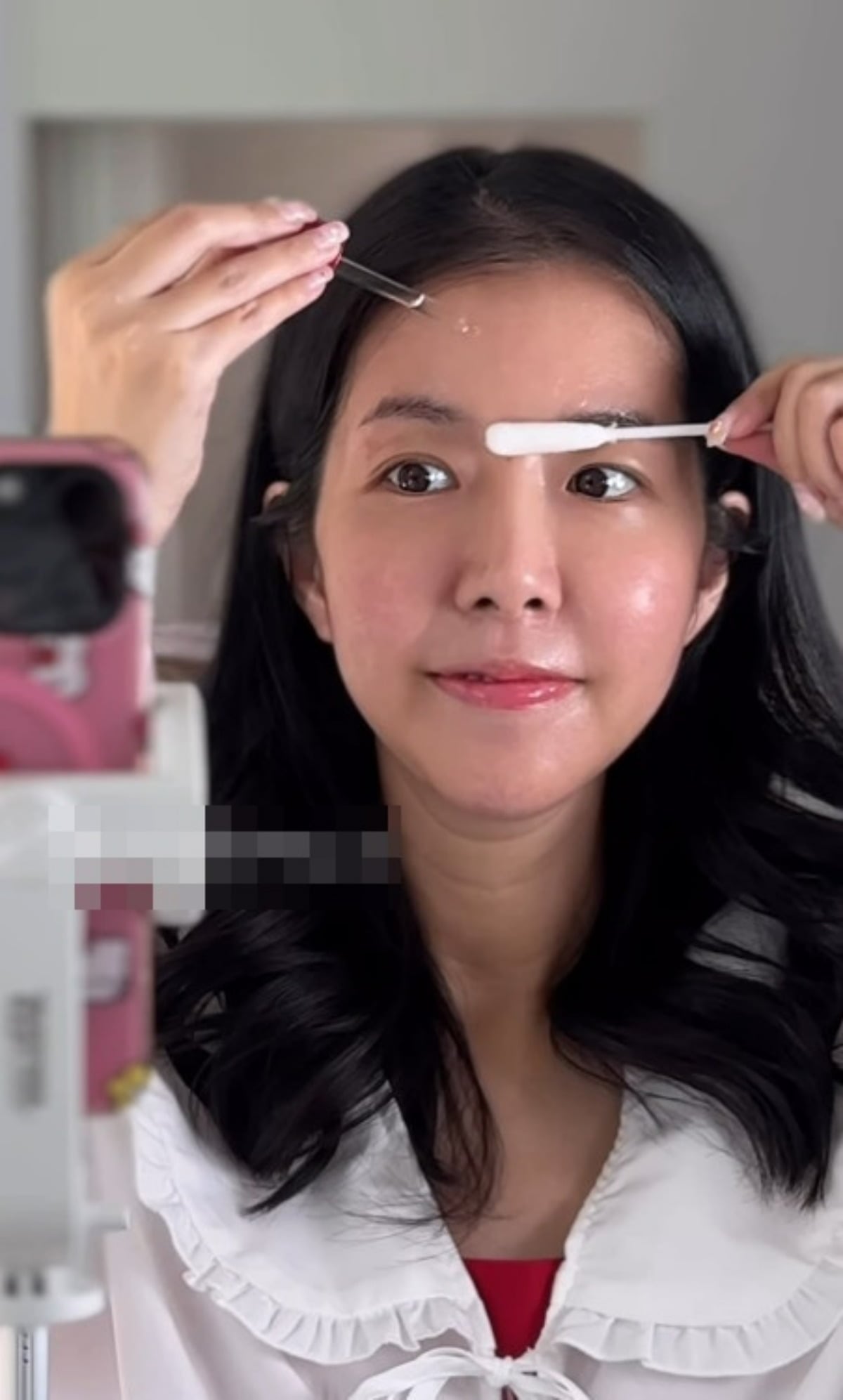 그룹 캣츠 출신 김지혜가 제품 홍보에 한창이다. / 사진=김지혜 SNS