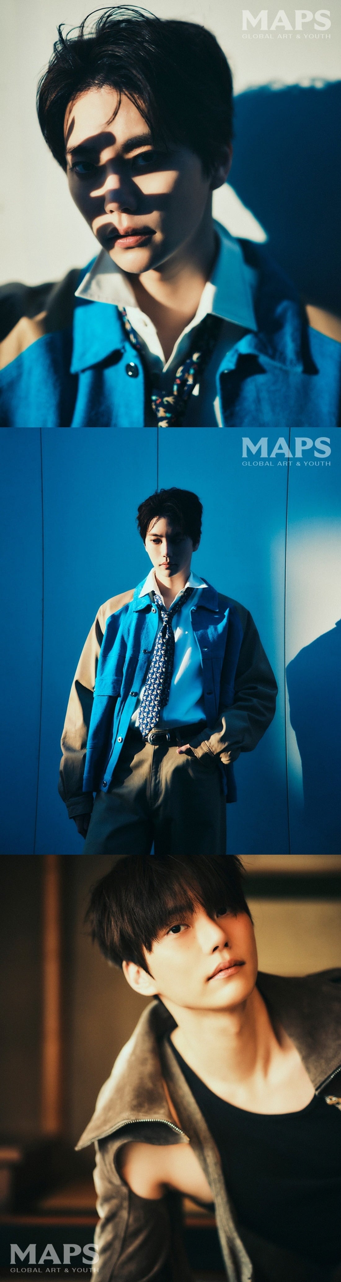 '환승연애2'를 통해 주목받은 인플루언서 정현규가 일본 도쿄에서의 봄·여름을 화보로 담아냈다./사진제공=맵스