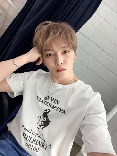 '재산 1조설' 김재중, 40세 안 믿기는 비주얼 쇼크…흰 티셔츠만 입어도 '천상계'