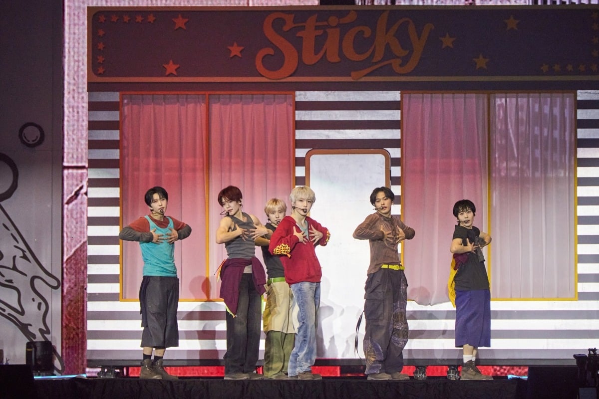 그룹 NCT WISH가 첫 번째 단독 앙코르 콘서트 'NCT WISH 1st CONCERT TOUR 'INTO THE WISH : Our WISH' ENCORE IN SEOUL'에서 무대를 선보이고 있다./사진제공=SM엔터테인먼트