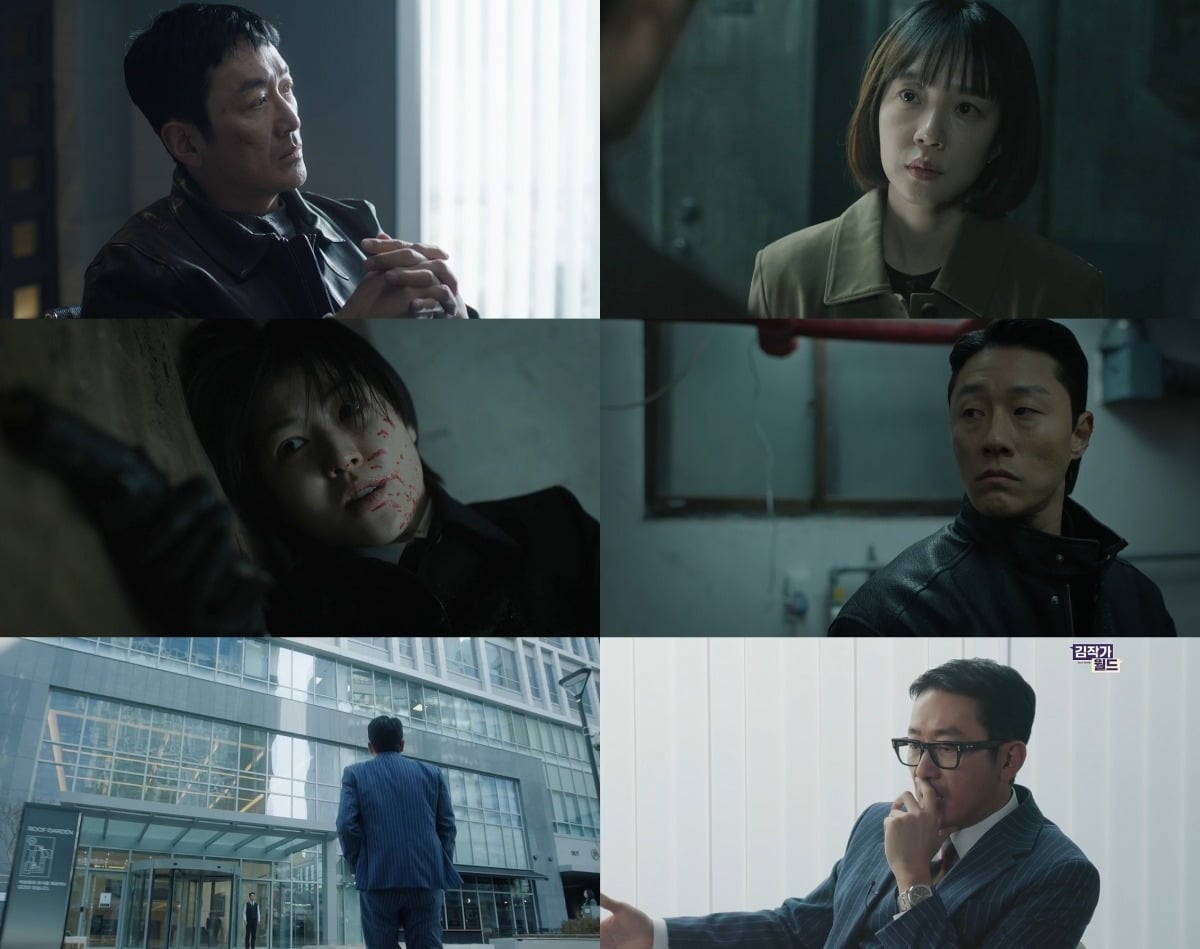 '대한민국에서 건물주 되는 법'에서 하정우의 건물을 지키기 위한 생존극이 끝까지 이어졌다./사진=tvM 방송 화면 캡처