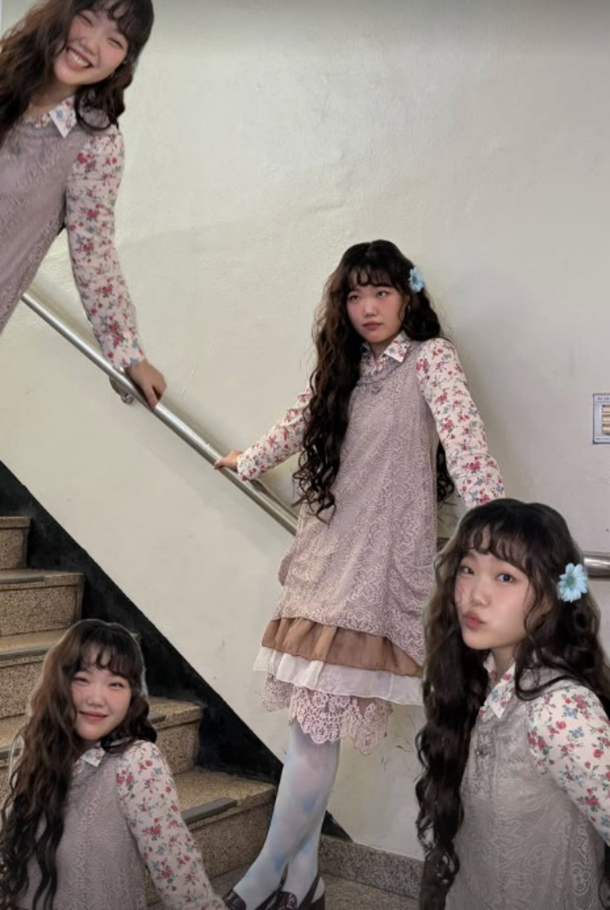 남매 듀오 악동뮤지션 멤버 이수현이 날씬해진 비주얼로 다양한 포즈를 취하고 있다. / 사진=이수현 SNS