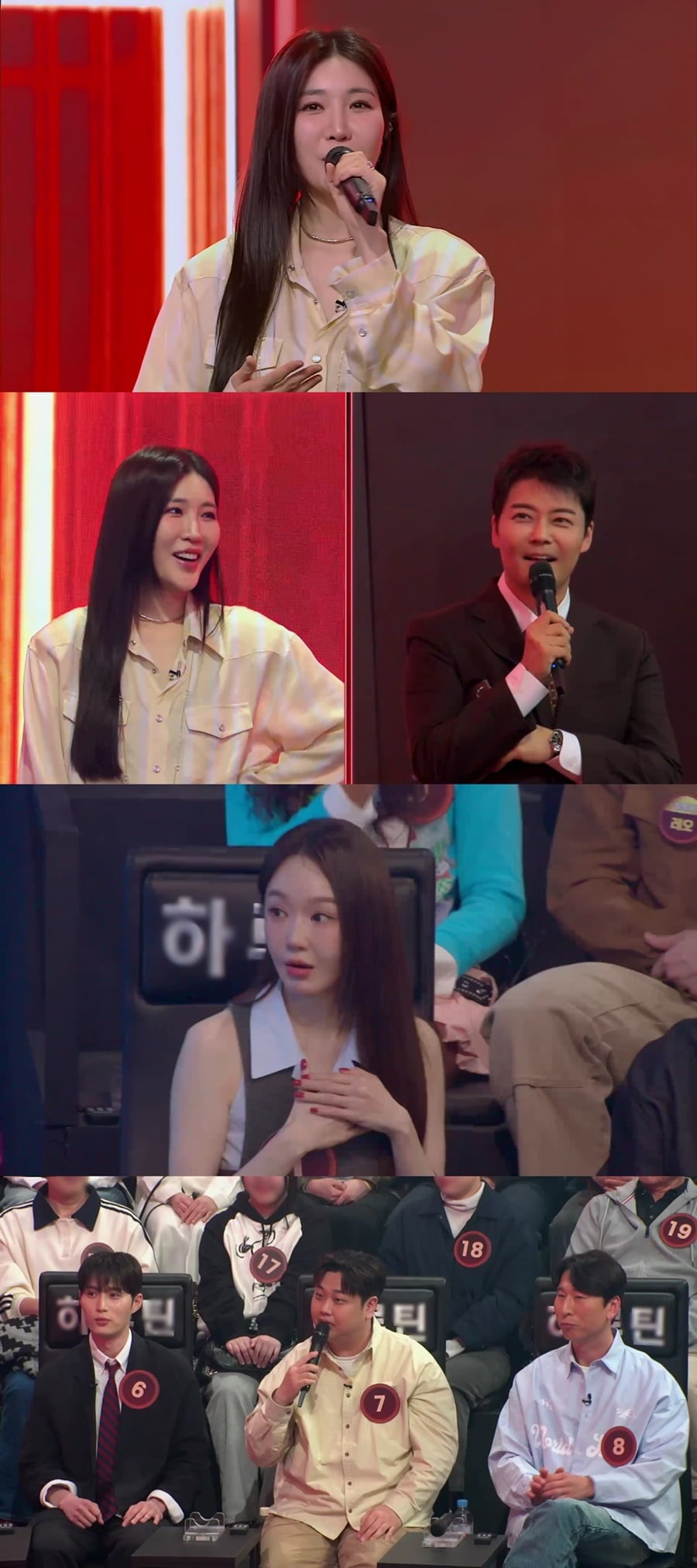 JTBC ‘히든싱어8’ 4회에서는 다비치의 이해리가 원조 가수로 나서 모창능력자들과 완벽한 화음을 선사할 예정이다. / 사진제공 : JTBC 