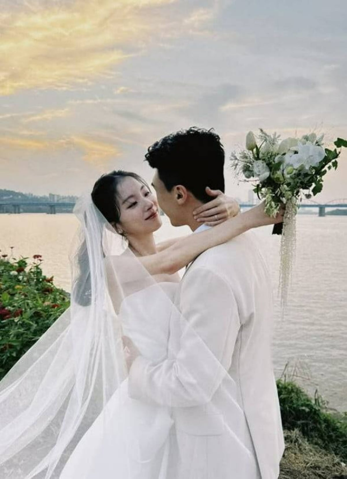 그룹 레이디스 코드 멤버 주니가 백년가약을 앞두고 웨딩 촬영을 진행하고 있다. / 사진=주니 SNS