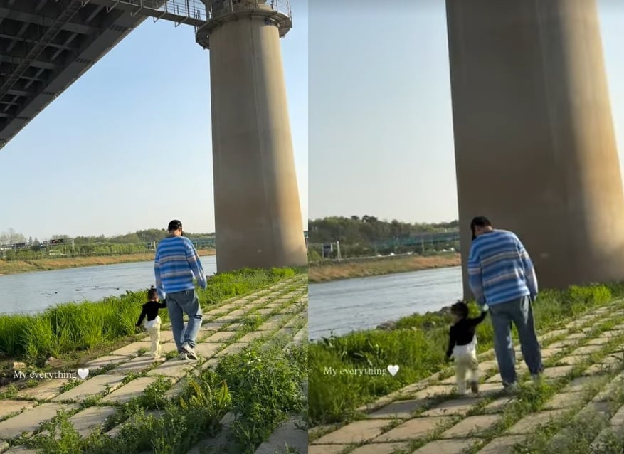 '둘째 임신' 이다인, ♥이승기와 데이트 포착됐다…친정 손절하더니 "내 모든 것"