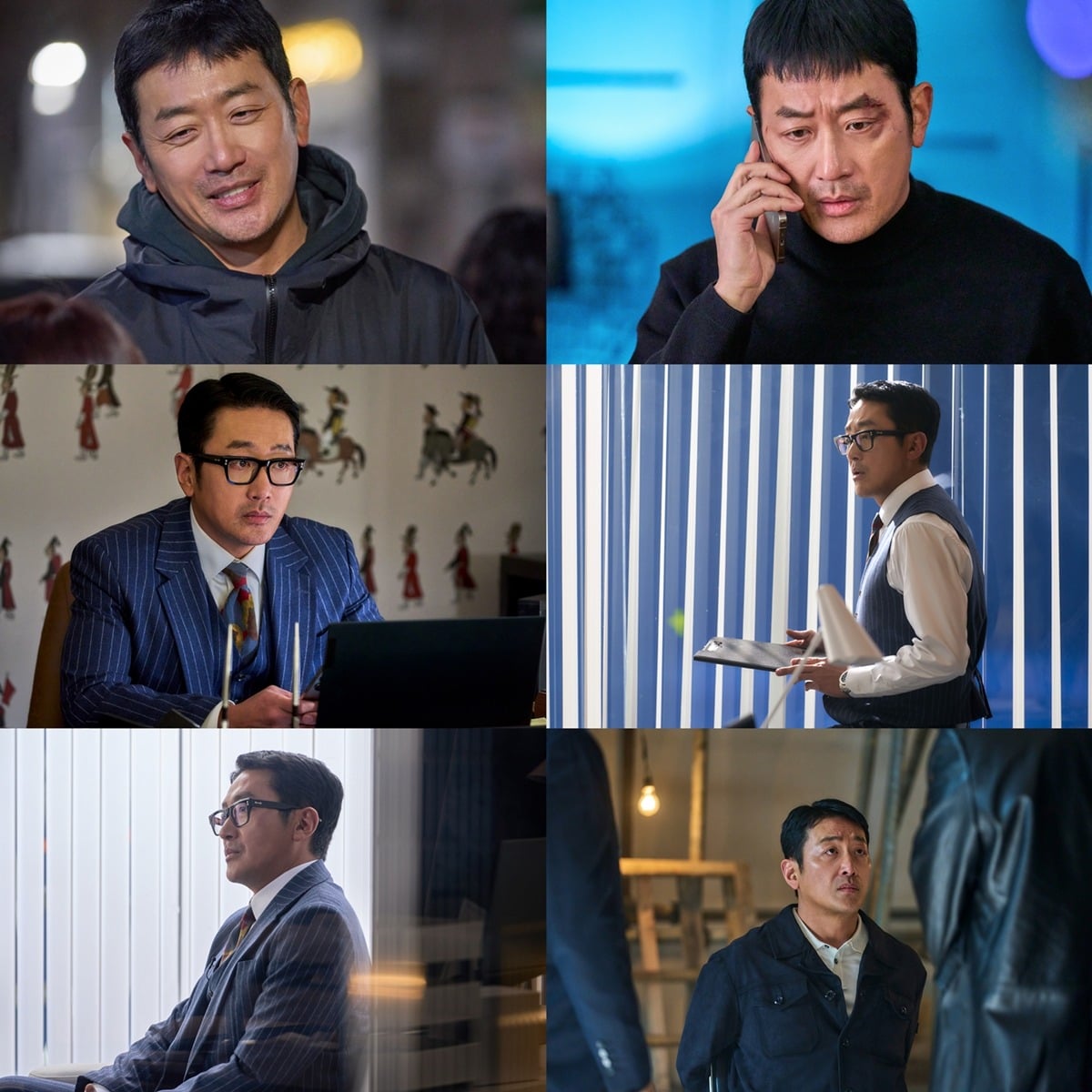 배우 하정우가 마지막까지 묵직한 '한방'을 선보였다./사진제공=워크하우스컴퍼니