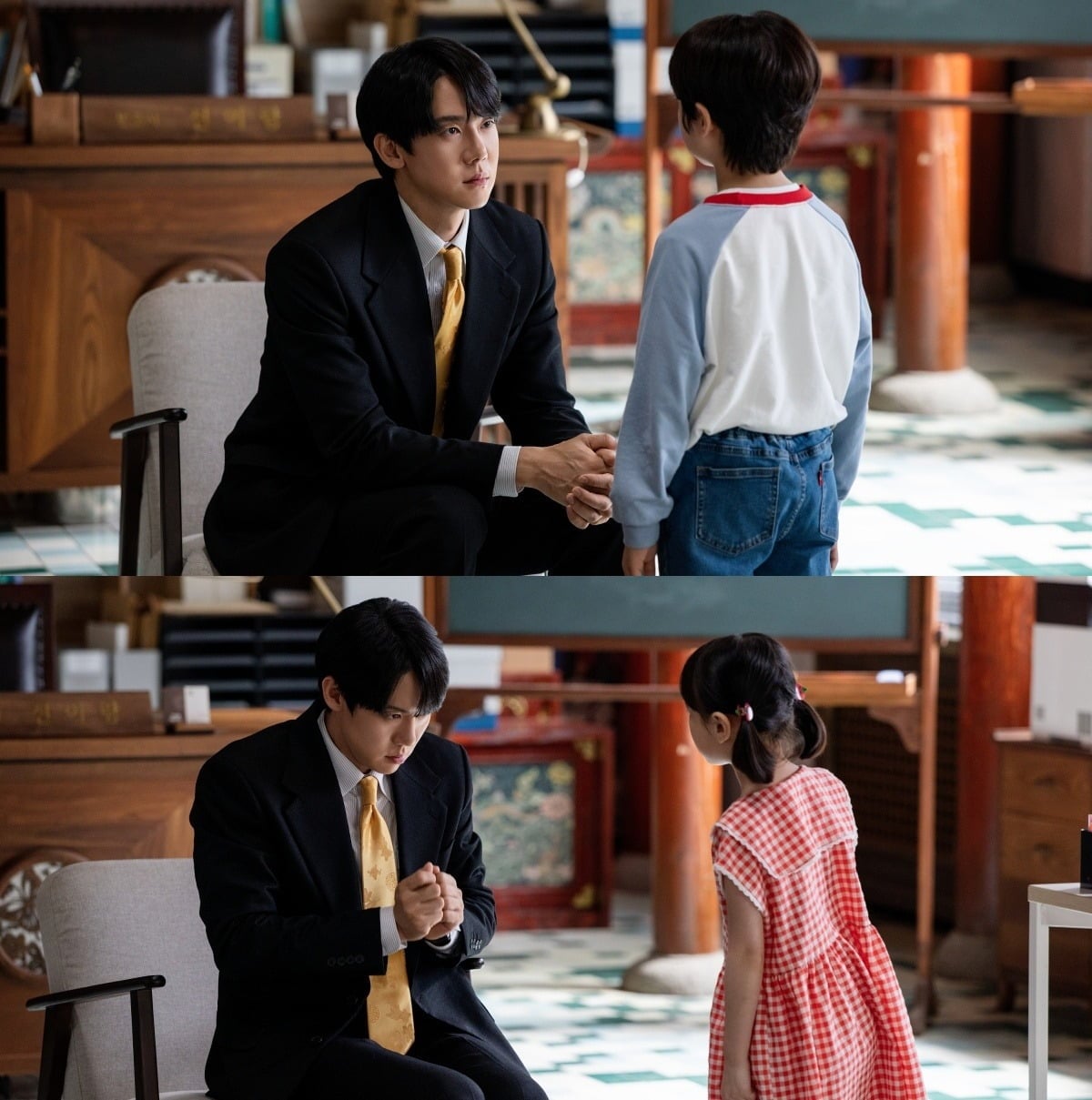 유연석이 70대 노인부터 8세 어린이까지, 남녀노소를 가리지 않는 '빙의 연기'로 눈길을 끌었다./사진제공=SBS