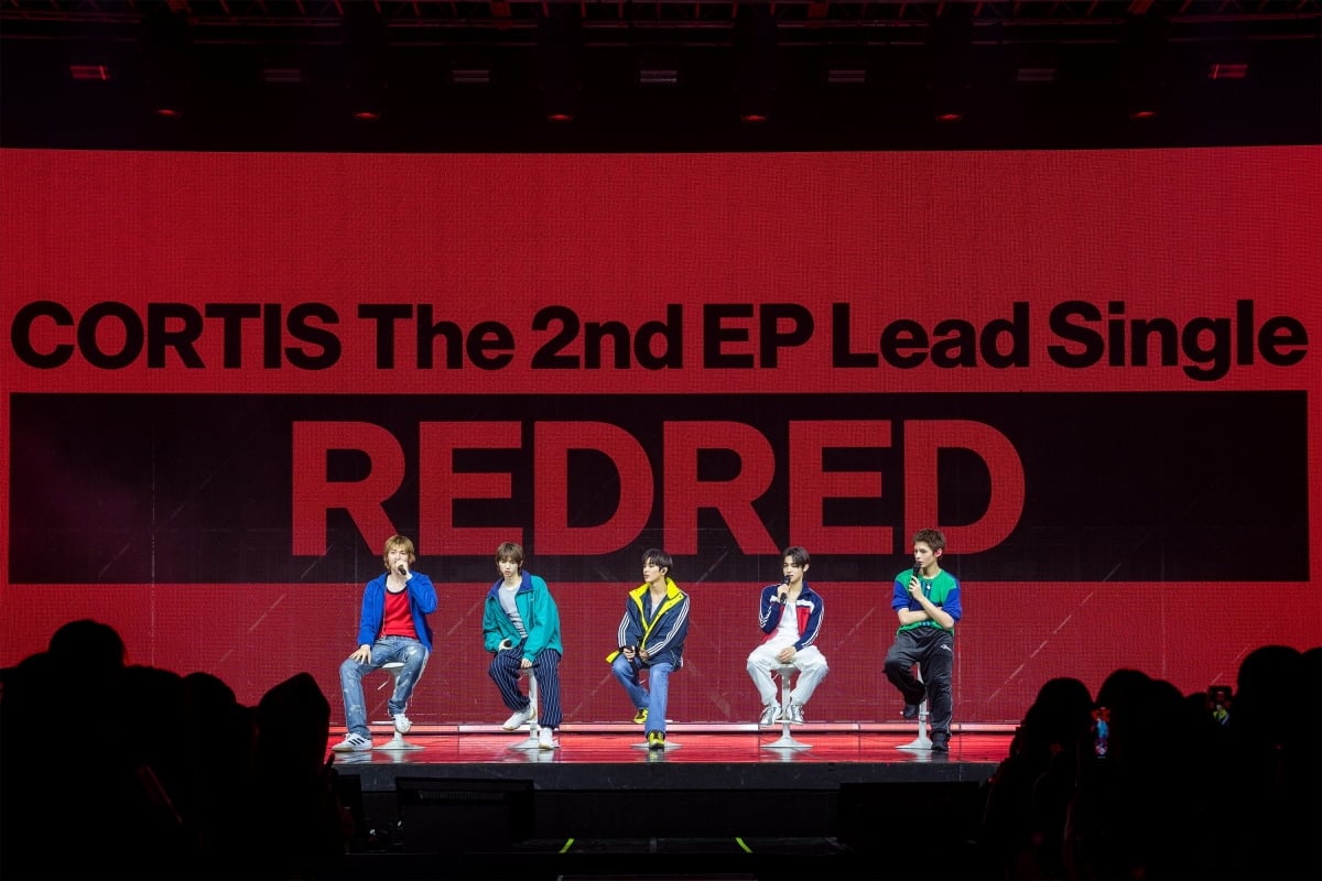 코르티스 'REDRED' 릴리즈 파티/ 사진 제공=빅히트 뮤직(하이브)