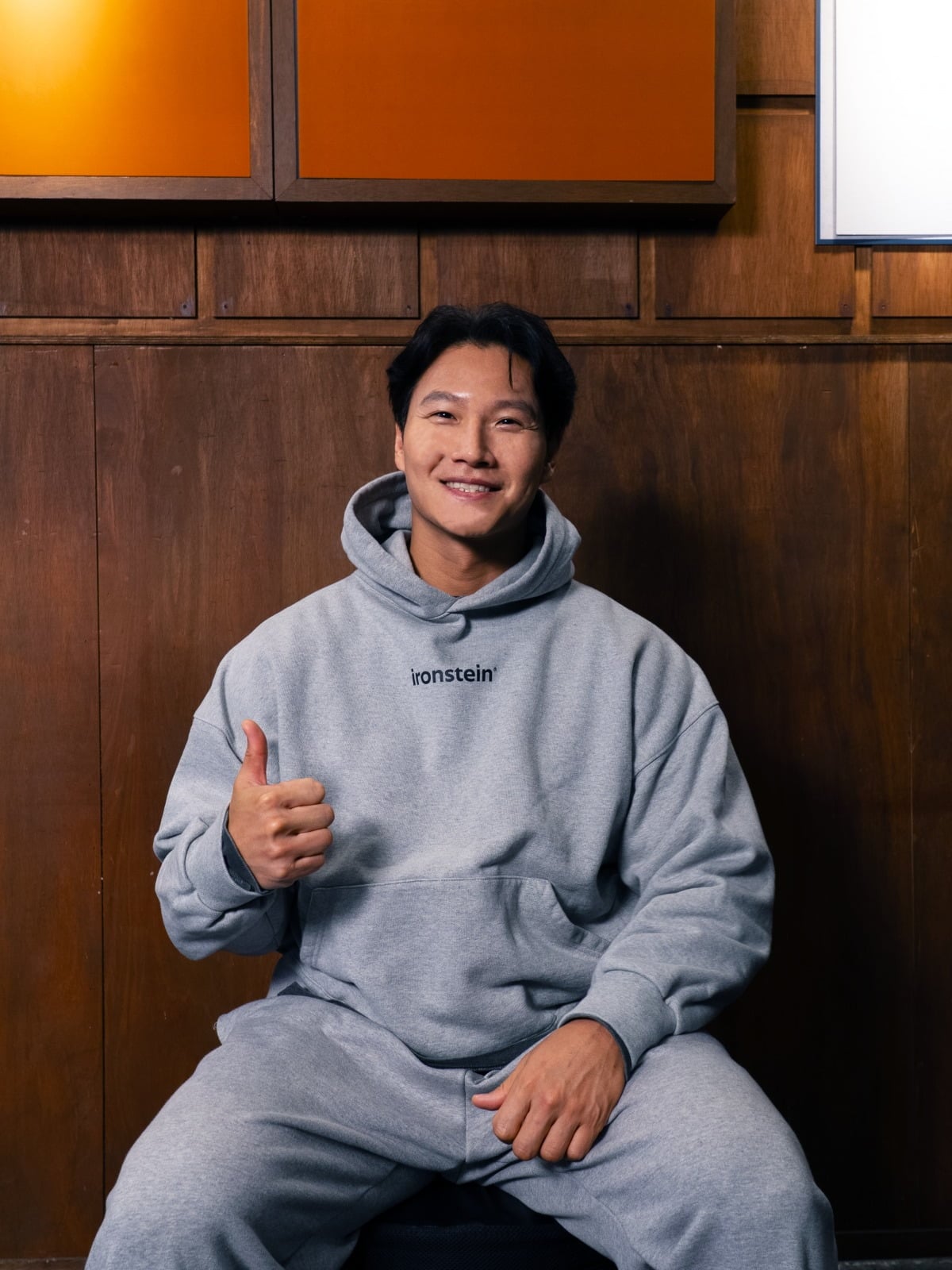 '상남자의 여행법' 제작발표회에 참석한 김종국./사진제공=SBS Plus