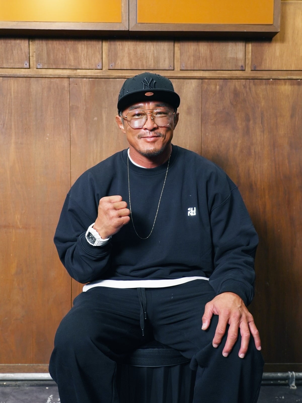 '상남자의 여행법' 제작발표회에 참석한 추성훈./사진제공=SBS Plus