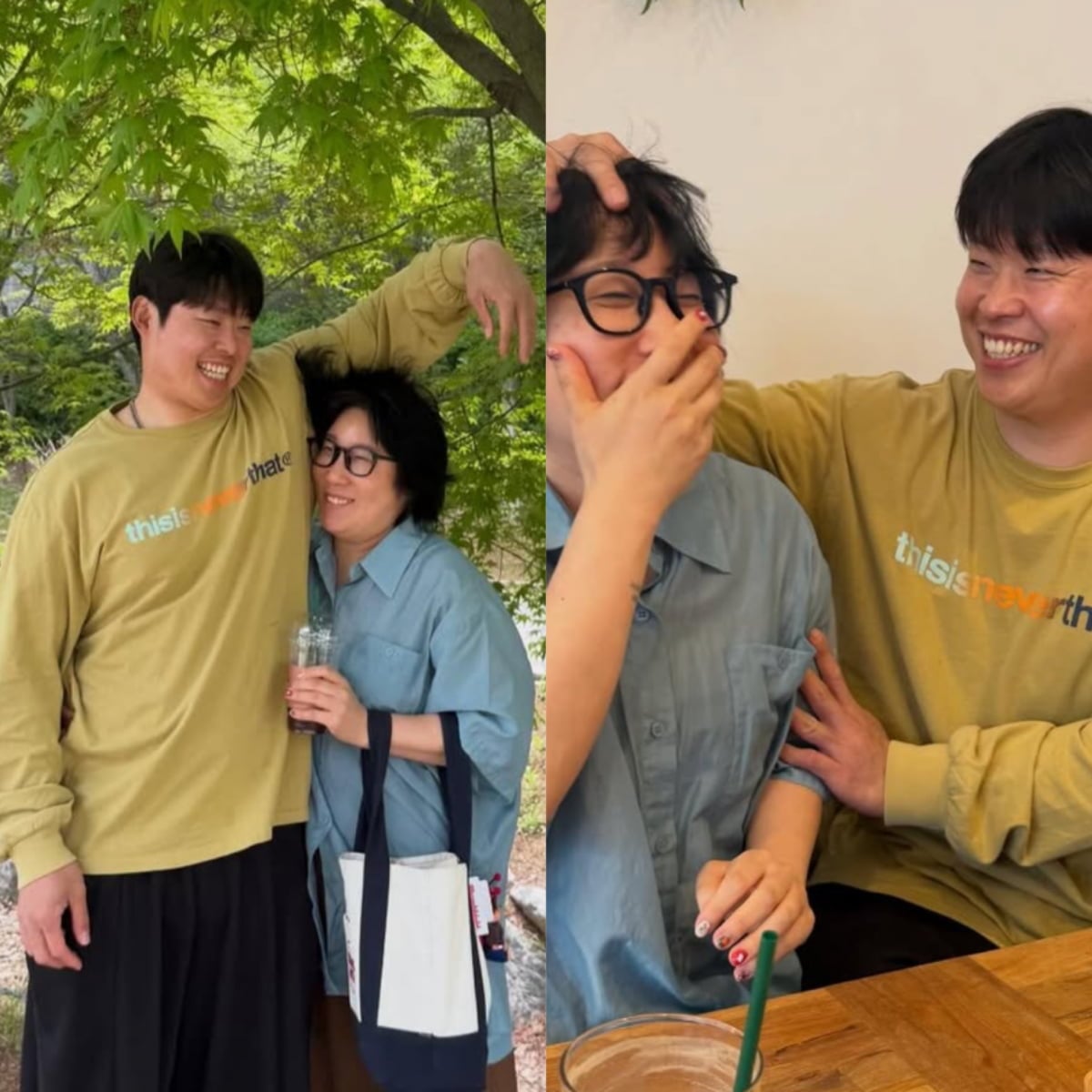 김영희, 윤승열 / 사진 = 김영희 SNS