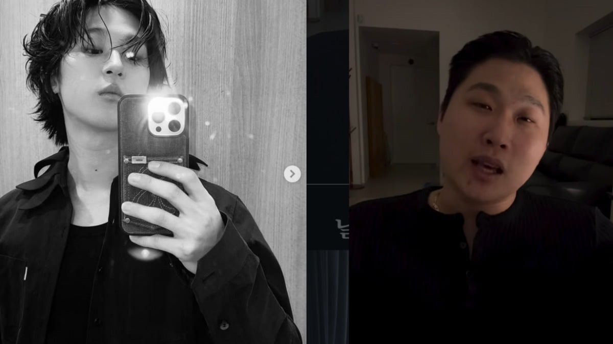 래퍼 빅나티(왼쪽)가 스윙스(오른쪽)를 저작인접권 문제를 거론하며 디스곡을 발표했다. /사진=빅나티,스윙스 SNS