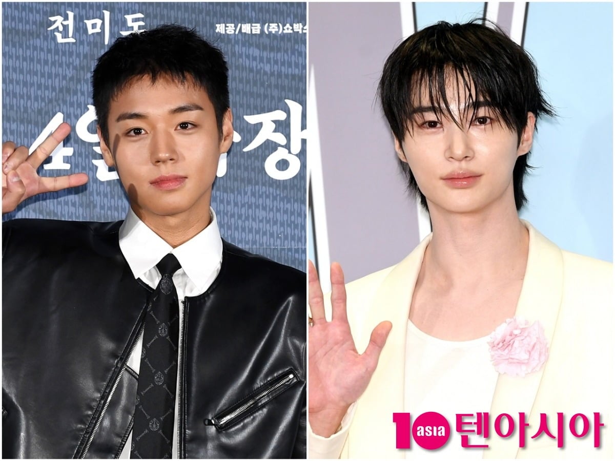 박지훈과 변우석이 각 공식 행사에 참석해 자리를 빛냈다./사진=텐아시아DB