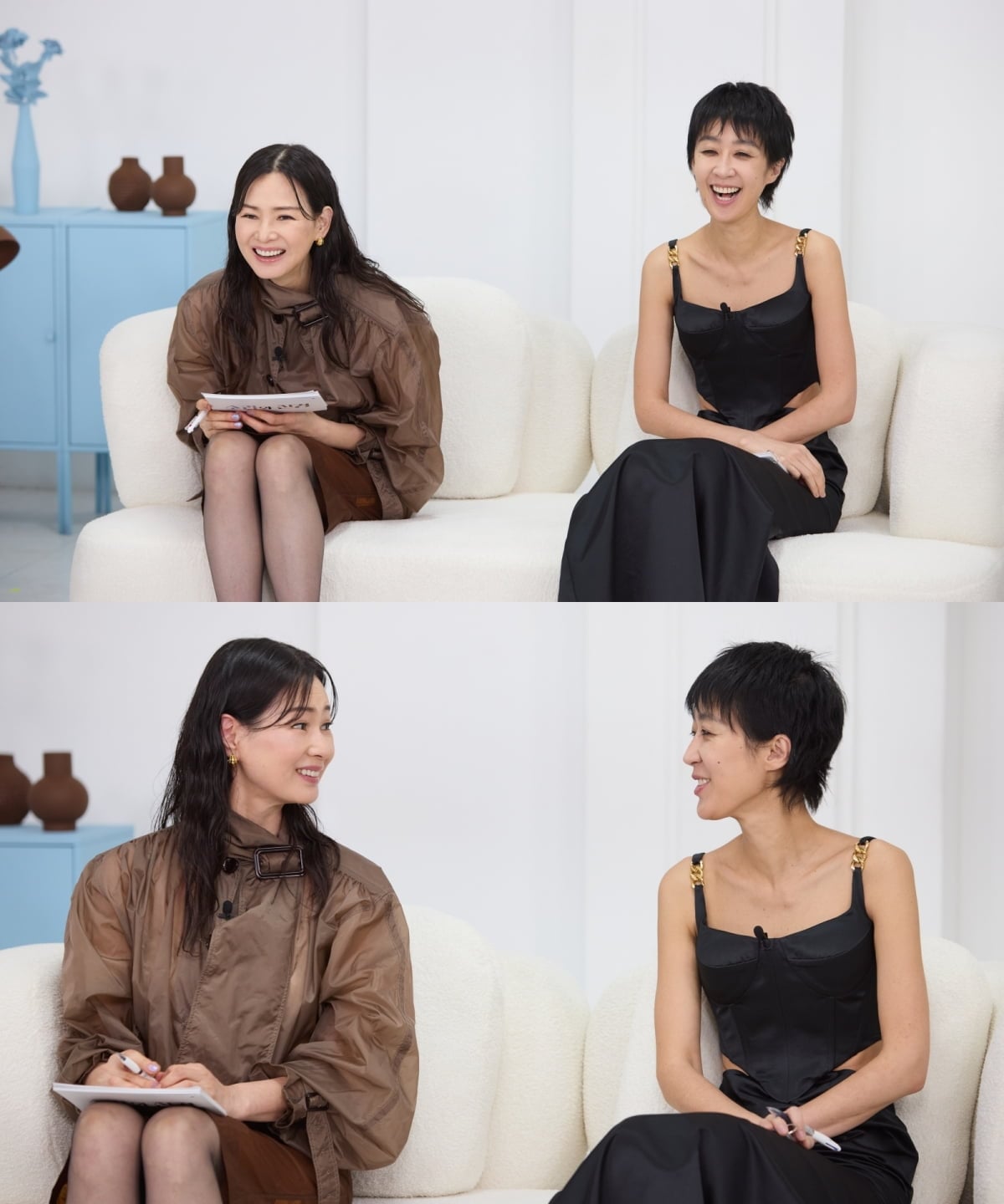 MBC ‘소라와 진경’이 이번 주, 첫 방송을 앞두고 이소라와 홍진경의 진솔한 인터뷰를 공개했다./ 사진제공= MBC ‘소라와 진경’