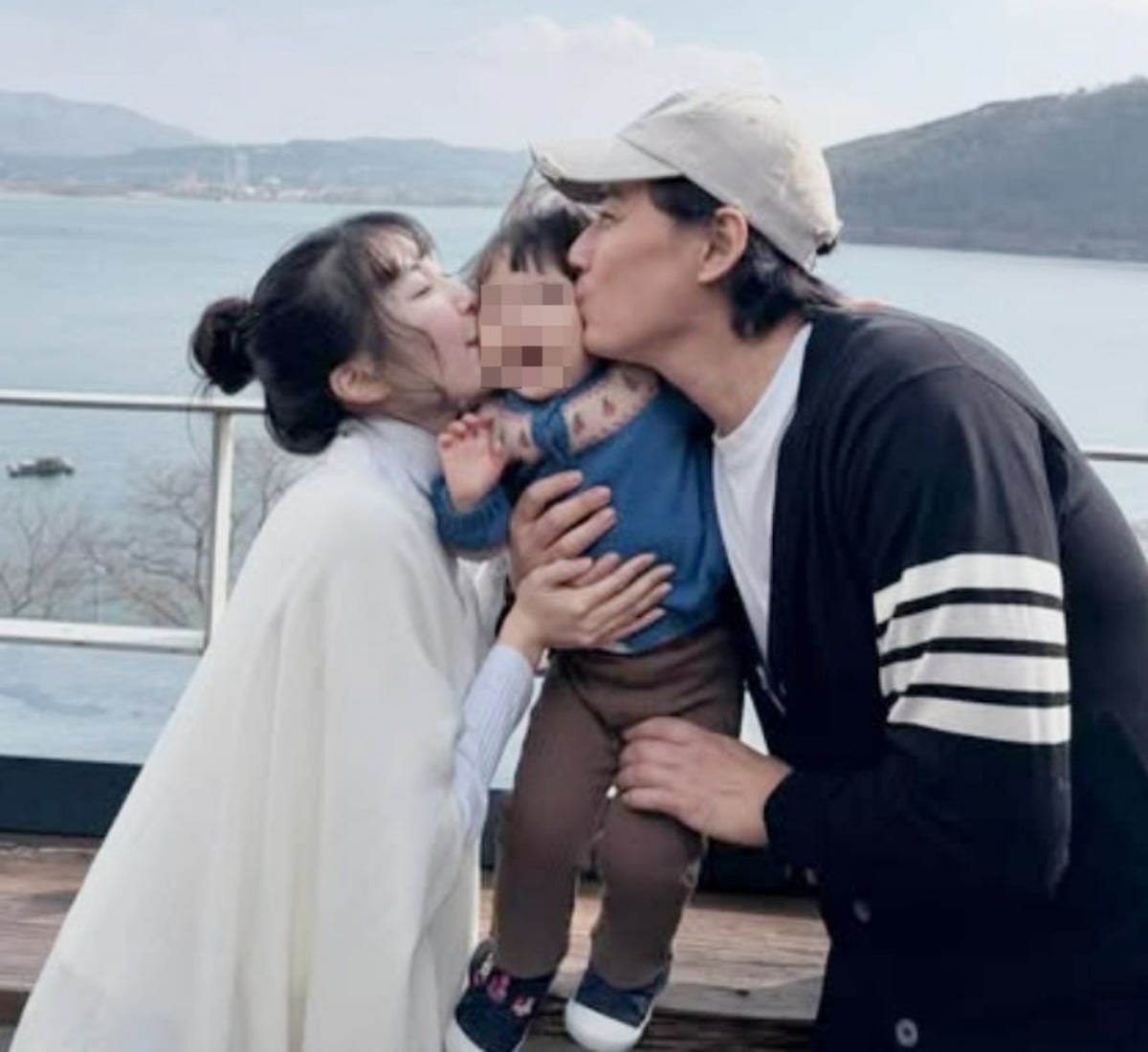 가수 겸 배우 이지훈과 그의 아내 아야네가 딸과 함께 단란한 시간을 보내고 있다. / 사진=아야네 SNS