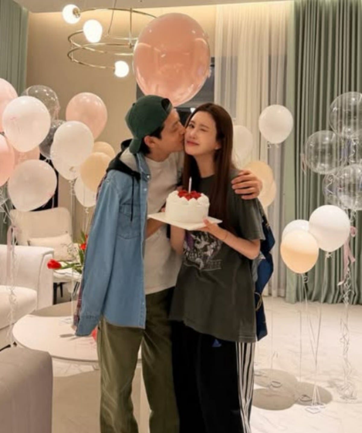 배우 이다해와 가수 세븐 부부가 강원도에 위치한 한 호텔에서 단란한 시간을 보내고 있다. / 사진=이다해 SNS