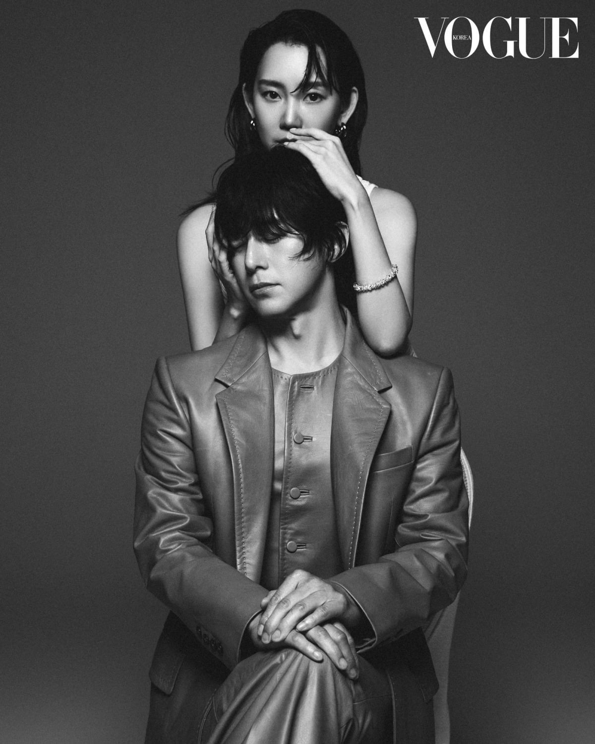 '군체'의 주역들이 화보를 통해 강렬한 매력을 발산했다. / 사진제공=보그 코리아