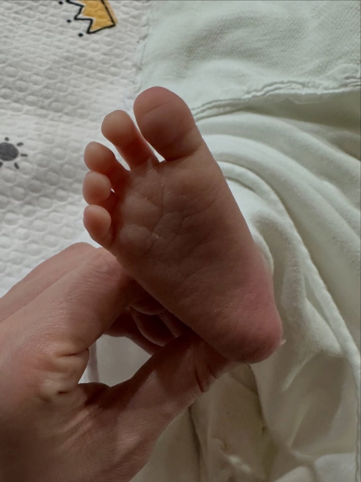 가수 나비가 둘째 딸 사진을 공개했다. / 사진=나비 SNS